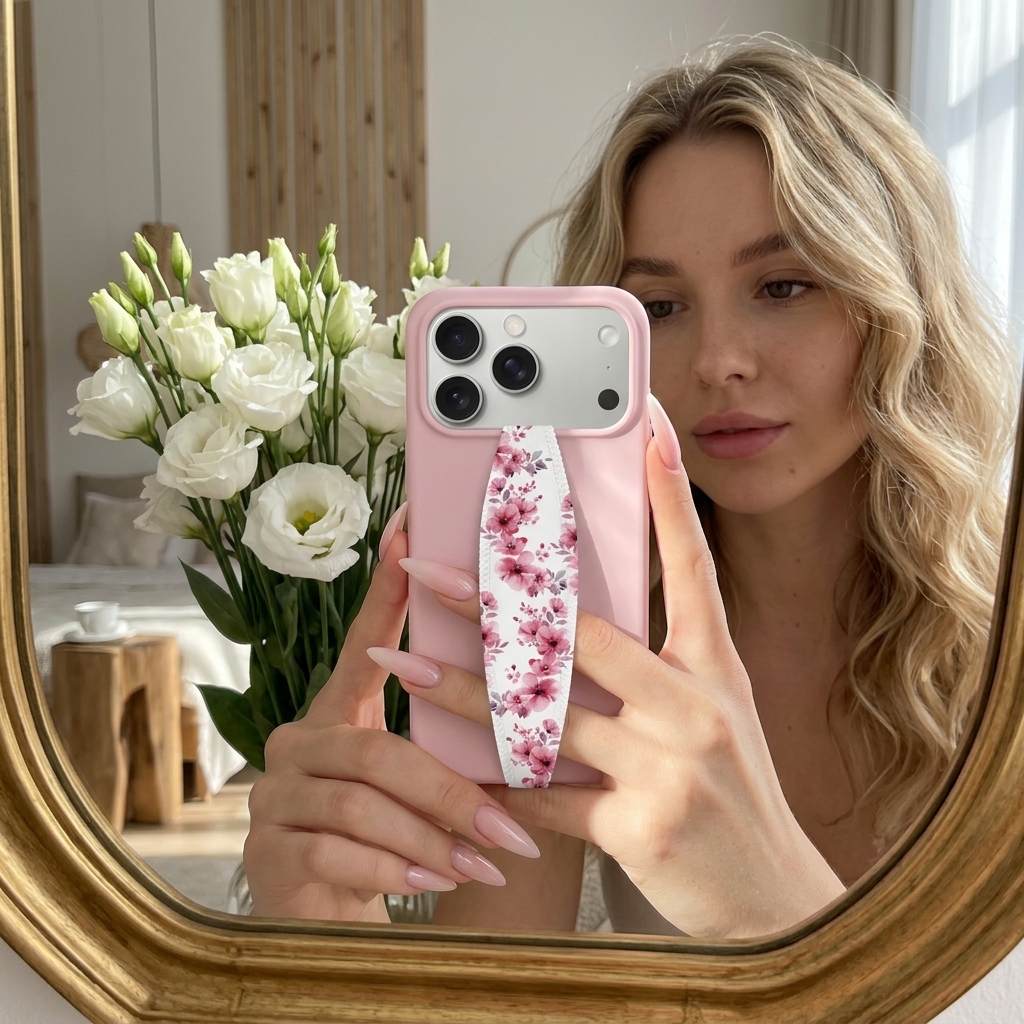phone grip straps flower phone grip straps flower