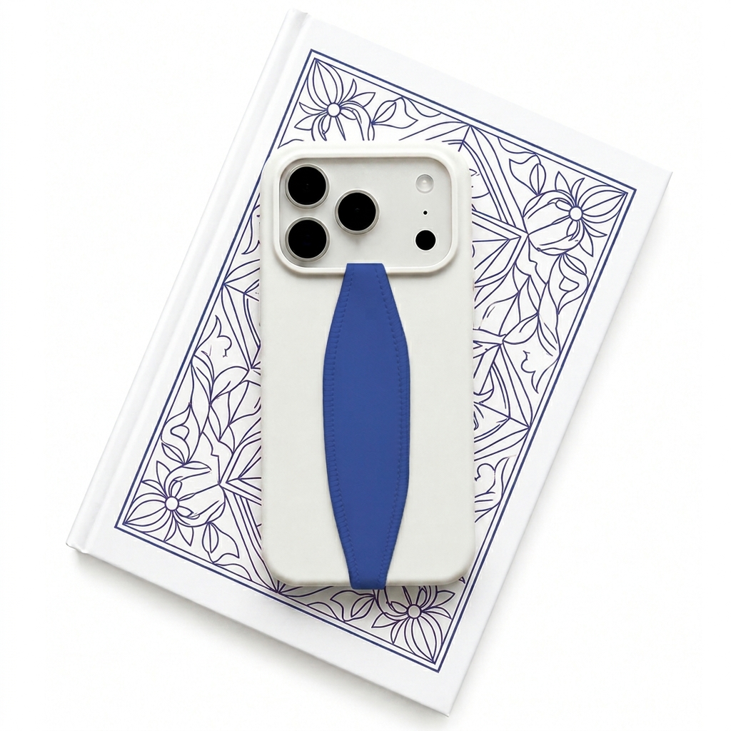 Color theme phone grip strap | Blue & Cobalt Blue Color theme phone grip strap | Blue & Cobalt Blue