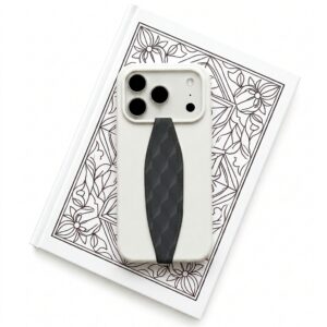 Color theme Phone Grip Strap | Carbonite Weave