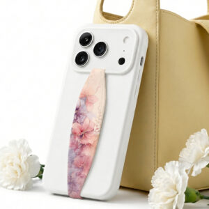 Flower Phone Grip Strap - Pink Blossom