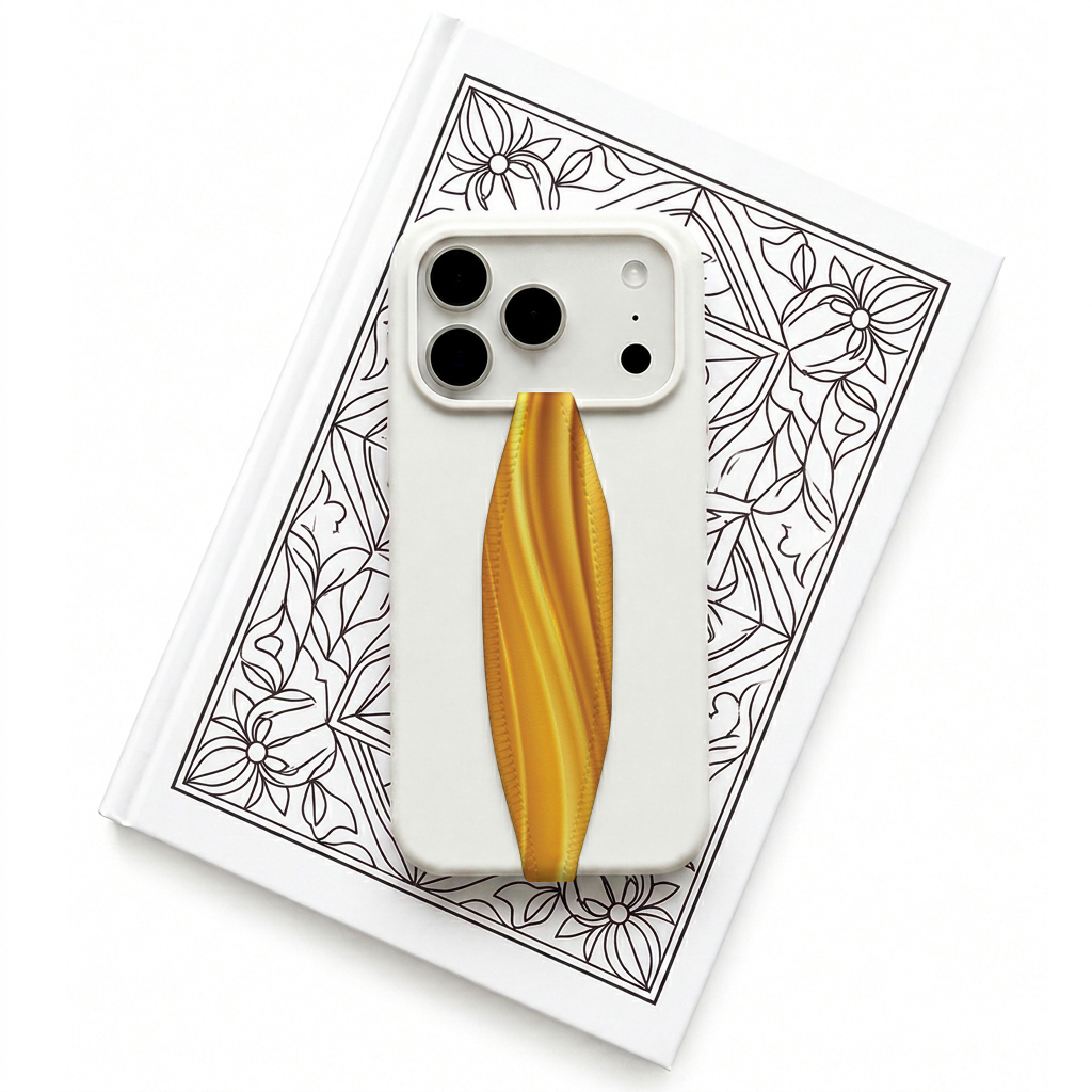 Color theme phone grip strap | Liquid Gold Color theme phone grip strap | Liquid Gold