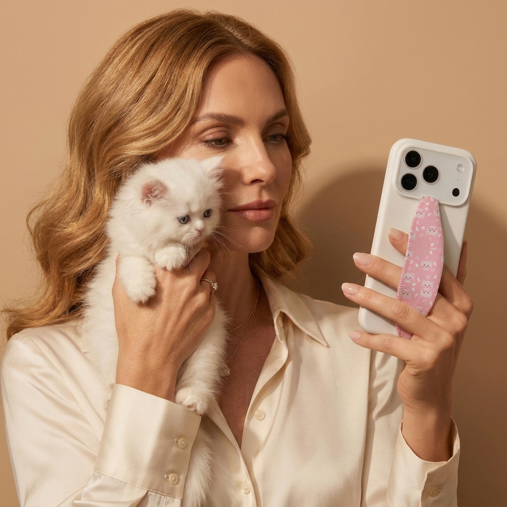 phone grip strap cute bunnies phone grip strap cute bunnies